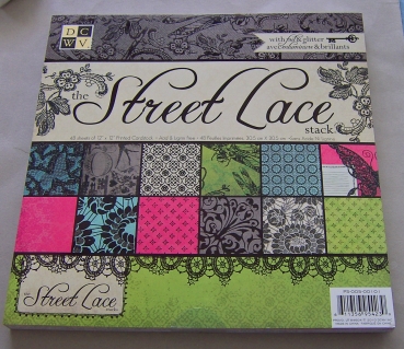 Kars DCWV Papierblock "Street Lace" mit 48 Bögen