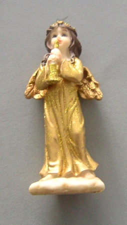 Musikengel 10 cm mit Flöte