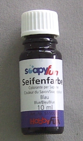 Hobbyfun Seifenfarbe für Gießseife 10 ml blau