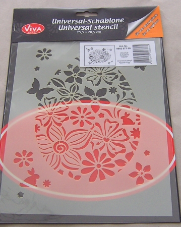 Preview: VIVA Decor Universalschablone Osterei