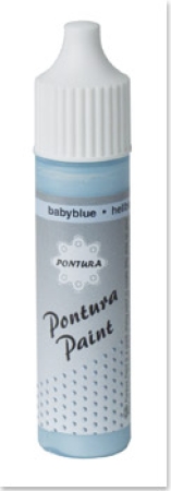 Pontura Farbe, Malflasche zu 10 ml hellblau