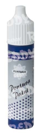 Pontura Farbe, Malflasche zu 10 ml dunkelblau