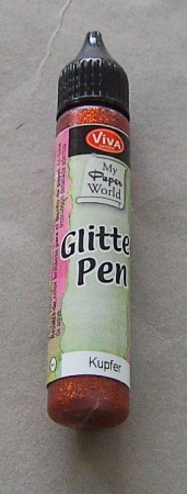 VIVA Decor Glitter-Pen 25 ml kupfer