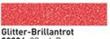 Javana Textil Stoffmalfarbe Glitter Brillantrot 50 ml