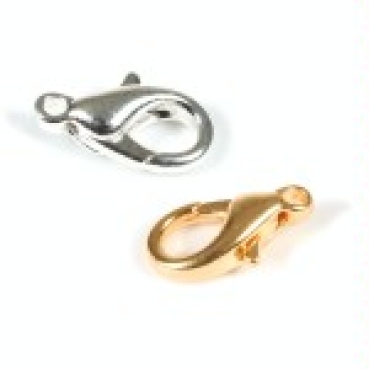 VIVA Karabinerhaken 33 mm 1 Stück silber