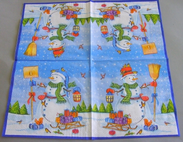 Ambiente Lunch Serviette 33 x 33 cm pro Stück Bird's Best Friend