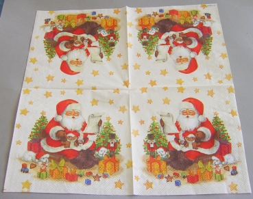 Ambiente Lunch Serviette 33 x 33 cm pro Stück Christmas Letter