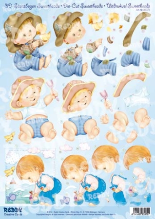 3D Stanzbogen Sweetheads 6