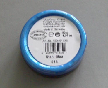 VIVA-Decor Inka-Gold stahl blau 50 Gramm