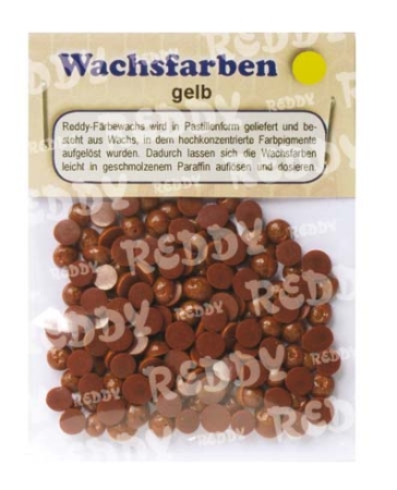 Wachsfarbe 5 Gramm gelb