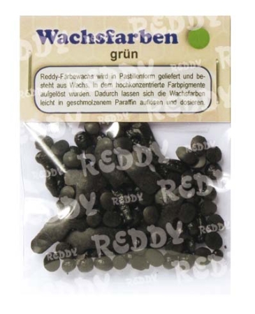 Wachsfarbe 5 Gramm grün