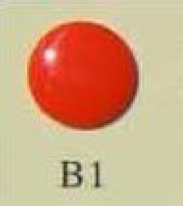 Kam Snaps Buttons pro Beutel mit 50 Stück B1 rot