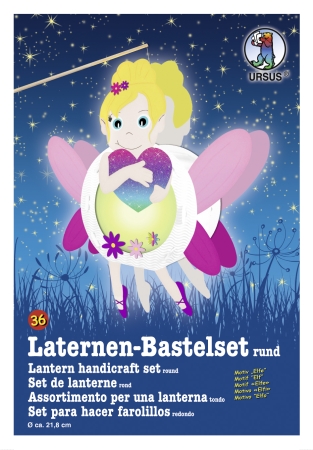 URSUS Ludwig Bähr Laternen Bastelset Elfe