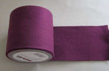 Hobbyfun Trendy Filz-Deko Tischband pro Meter 10 cm burgund