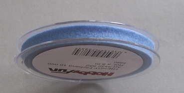 Trendy Filzband 10 mm Rolle pro Meter blau