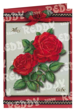 Preview: 3D Stanzbogenset Rosen
