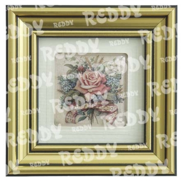 Reddy Cards Mini-Bilderrahmen mattgold