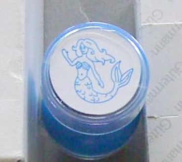 Doppelseitiger Stempel Meerjungfrau