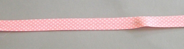 Baumwoll Schrägband pro Meter rose 1,5 cm