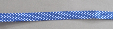 Baumwoll Schrägband pro Meter marineblau 1,5 cm