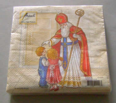 Ambiente Lunch Serviette Sankt Nikolaus