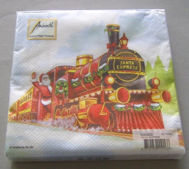 Ambiente Lunch Serviette Santa Express