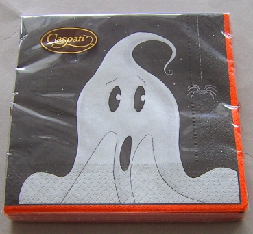 Caspari Lunch Serviette pro Stück Caspari The Ghost