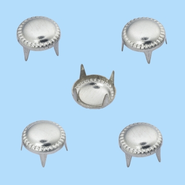 Schmuck-Nieten III 9 mm silberfarben
