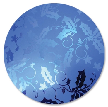 Mirri Christmas - Karton 270 gr Holly Shimmer Christmas Blue