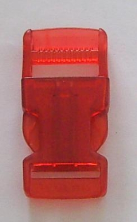 UNION Knopf Steckschnalle 25 mm rot