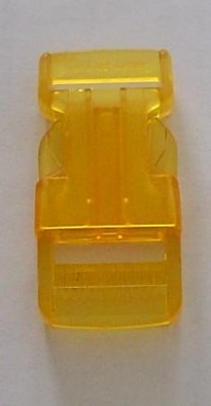 UNION Knopf Steckschnalle 25 mm gelb