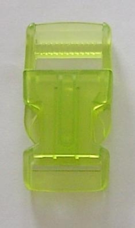 UNION Knopf Steckschnalle 25 mm limone