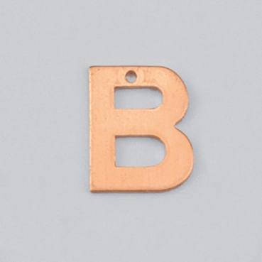 Efcolor Hänger Buchstabe B 1-Loch h 15 mm