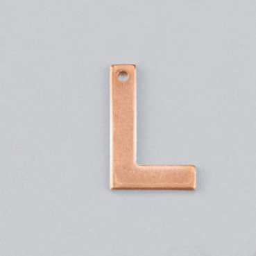 Efcolor Hänger Buchstabe L 1-Loch h 15 mm