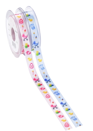 Band Bambini 16 mm pro Meter rosa