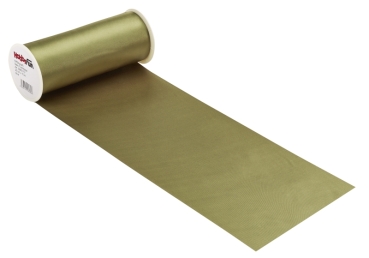 Creapop Satin-Tischband 20 cm breit pro Meter olive