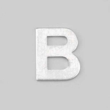 Collagen für Efcolor Buchstabe B Alu h 15 mm 8 Stück