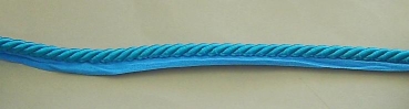 PE Atlaskordel-Paspel pro Meter blau