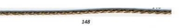SKAI Zopf Kordel Tresse 3 mm pro Meter kupfer