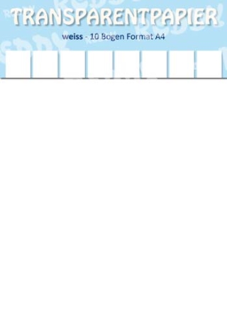 Reddy Cards Transparentpapier A4 weiss