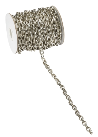 Kette 10 mm alt-silber pro Meter