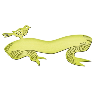 Spellbinder Metallschablone Inspire Bird Banner