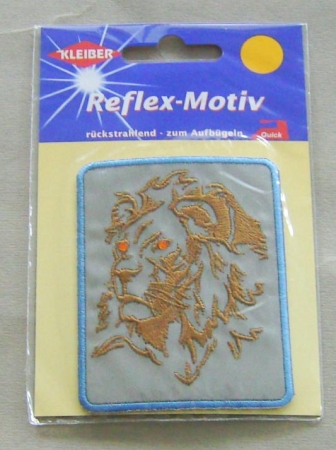 Kleiber Reflexmotiv Löwe 8,5 x 6,5 cm