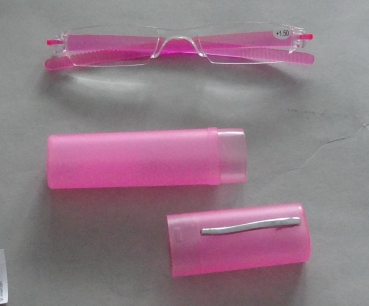 Augenstolz Fertiglesebrille Mini Pink 2,5 Dioptrien