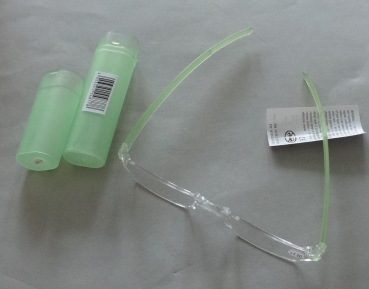 Preview: Augenstolz Fertiglesebrille Mini Green 2,5 Dioptrien