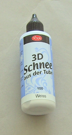 Preview: VIVA 3D Schnee aus der Tube 82 ml weiss