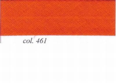 Schrägband aus Baumwolle 60/30 je Meter orange-rot