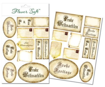 Preview: Kartenaufleger 23 Textschildchen