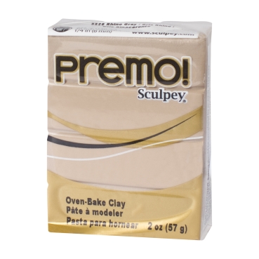 Modelliermasse PREMO Sculpey 57 Gramm grau