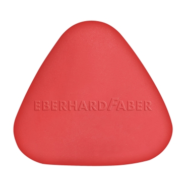 Eberhard Faber Radierer dreifeckig rot